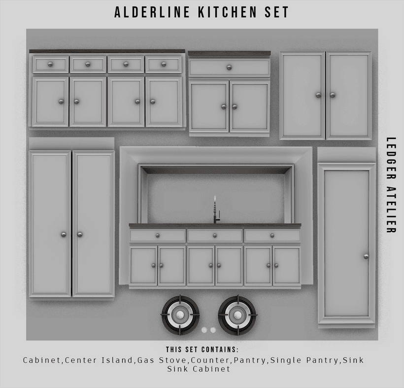 Набор для кухни Alderline Kitchen Set